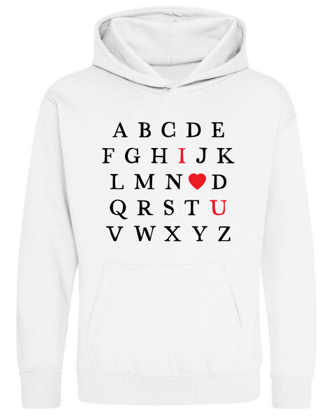 Kapucnis belebújós gyerek pulóver