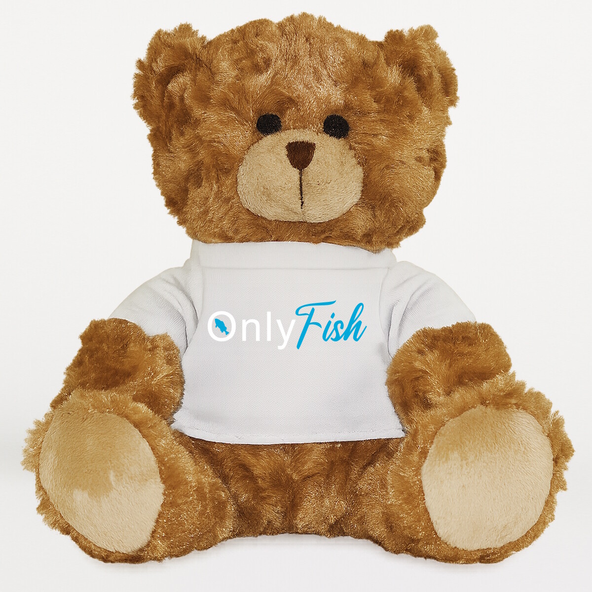 Plüssmaci egyedi pólóval