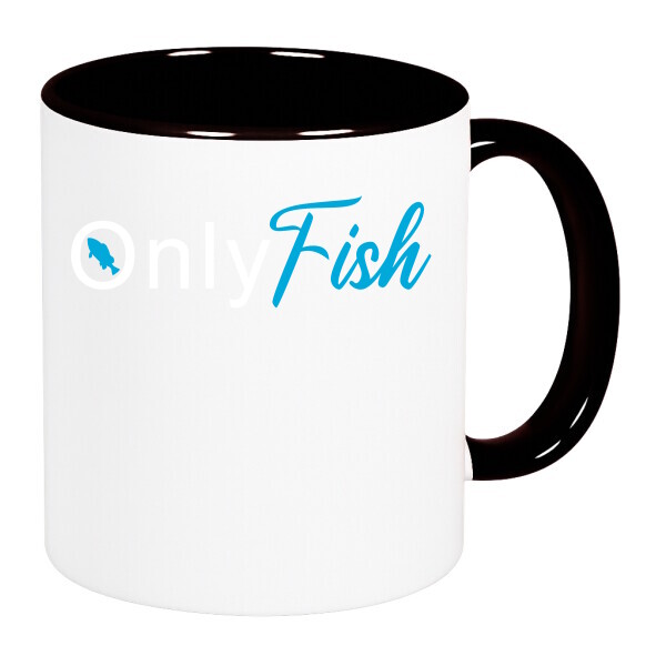 Színes fülű és belsejű bögre