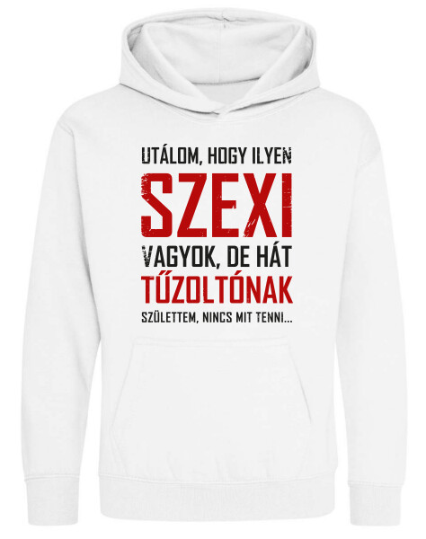 Kapucnis belebújós gyerek pulóver