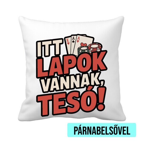 Párnahuzat béléssel