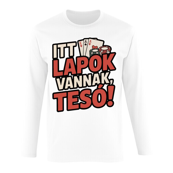 Hosszú ujjú póló