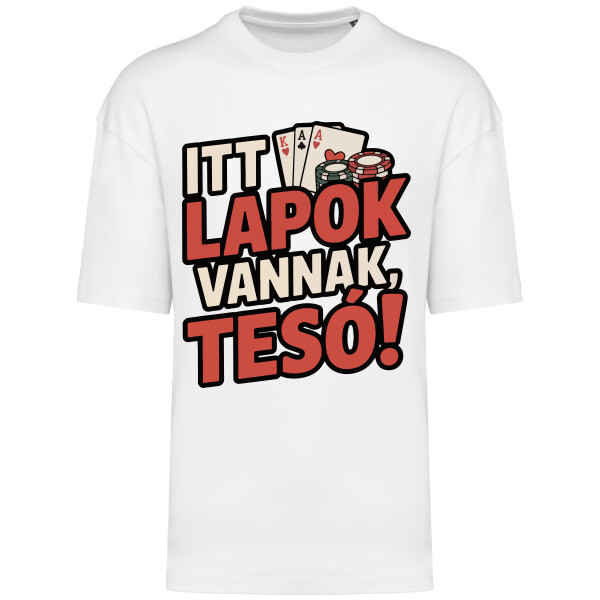 Prémium oversized unisex póló