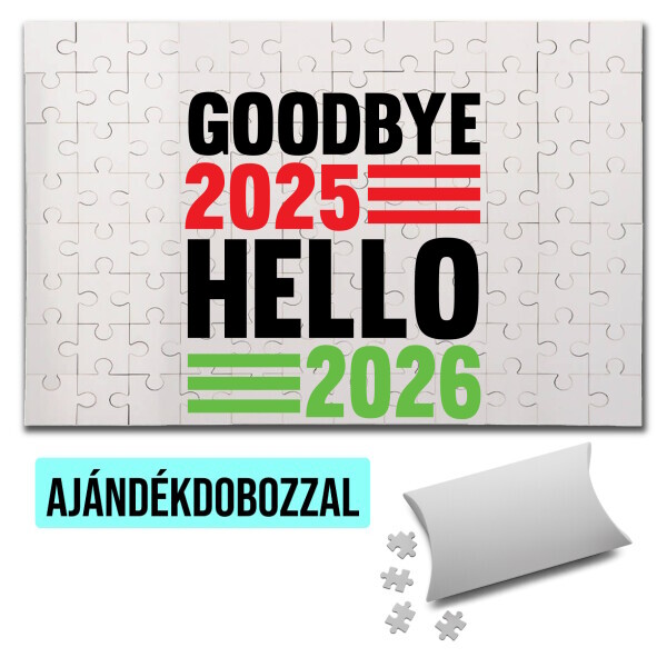 Puzzle - kirakó ajándékdobozzal