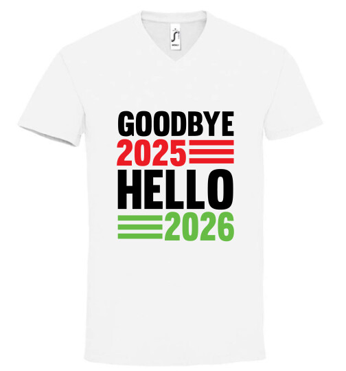 Unisex V nyakú póló