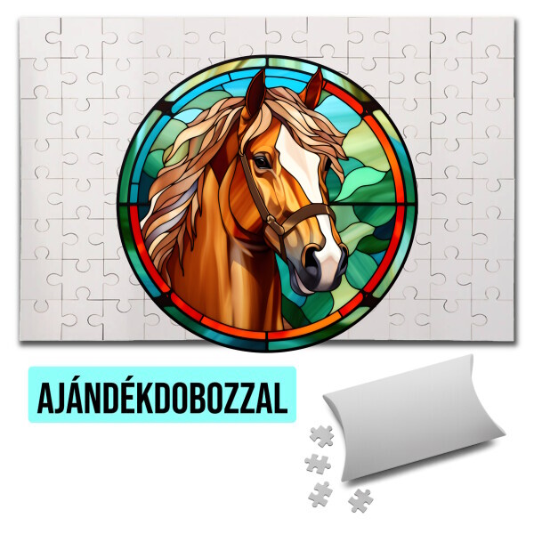 Puzzle - kirakó ajándékdobozzal
