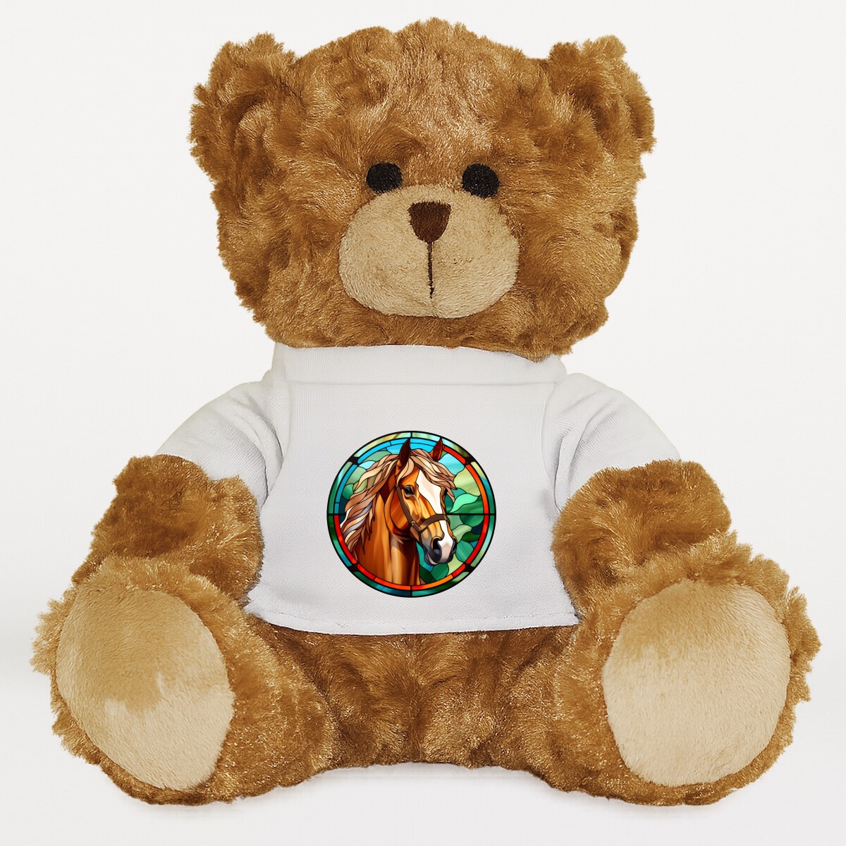 Plüssmaci egyedi pólóval