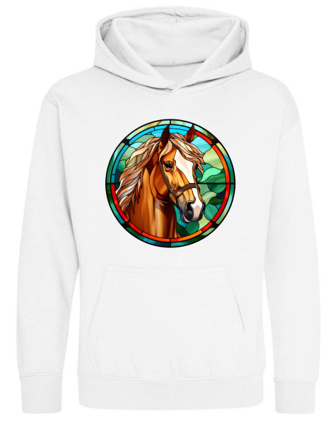 Kapucnis belebújós gyerek pulóver