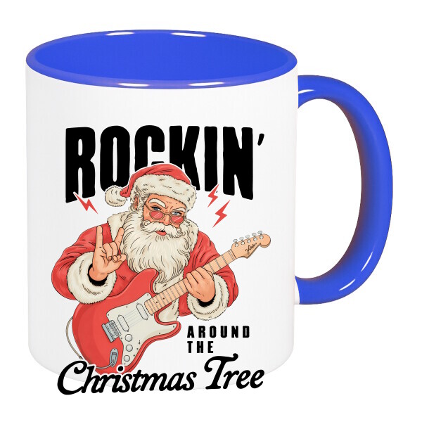 Színes fülű és belsejű bögre