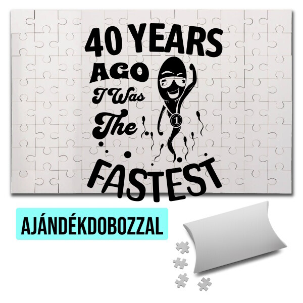 Puzzle - kirakó ajándékdobozzal