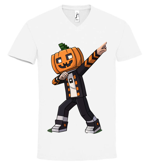 Unisex V nyakú póló