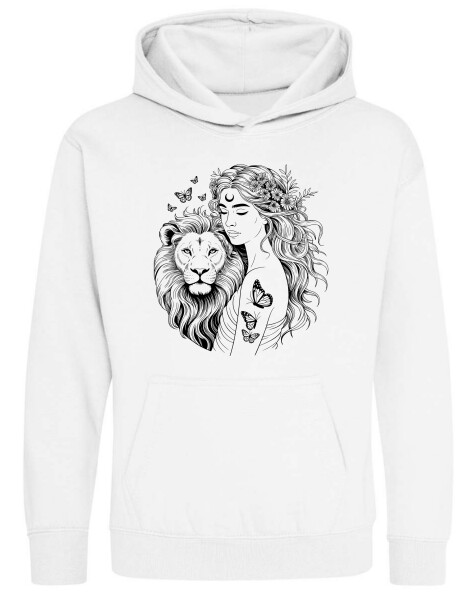 Kapucnis belebújós gyerek pulóver