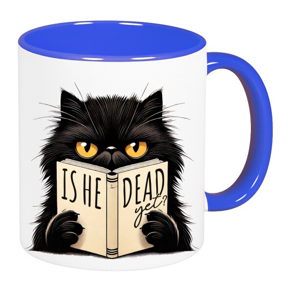 Színes fülű és belsejű bögre