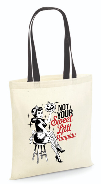 Vászontáska - színes fülű 