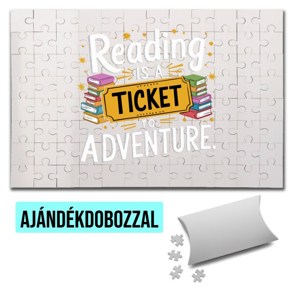 Puzzle - kirakó ajándékdobozzal