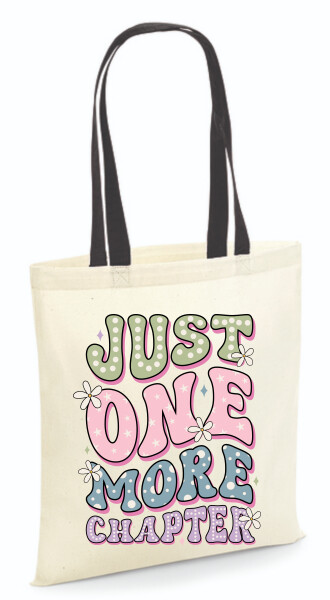 Vászontáska - színes fülű 