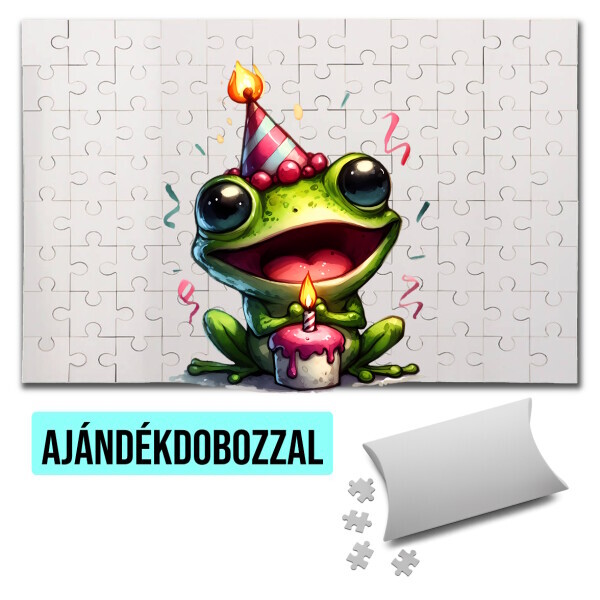 Puzzle - kirakó ajándékdobozzal