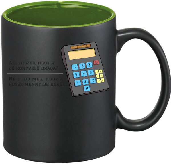 Hőre változó bögre - színes belső