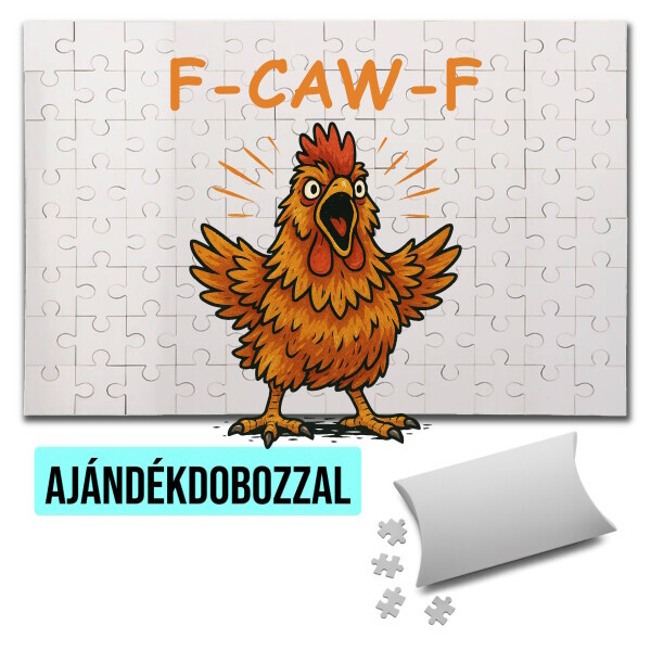 Puzzle - kirakó ajándékdobozzal