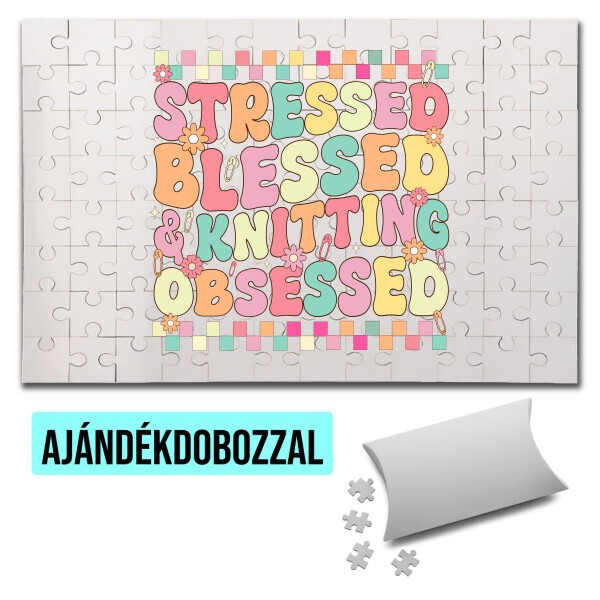 Puzzle - kirakó ajándékdobozzal
