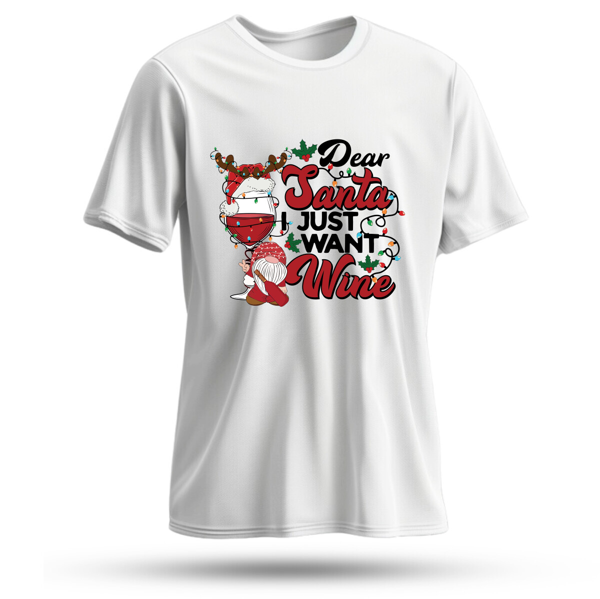 Santa I just want wine