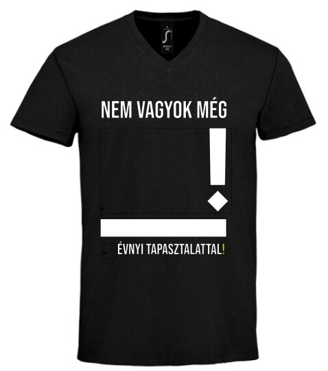 Unisex V nyakú póló