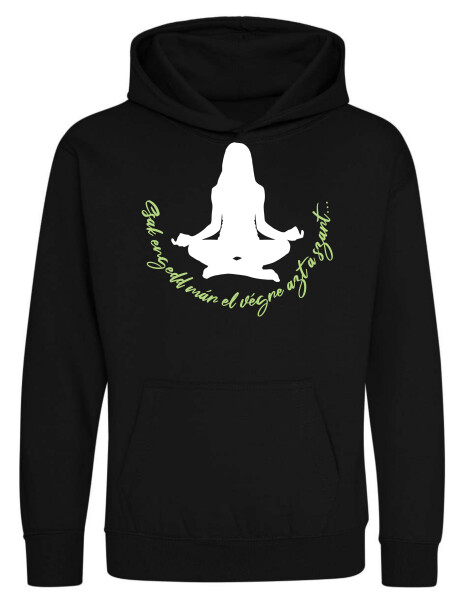 Kapucnis belebújós gyerek pulóver