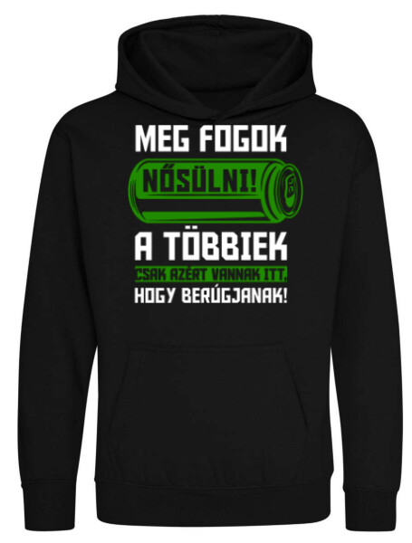 Kapucnis belebújós gyerek pulóver