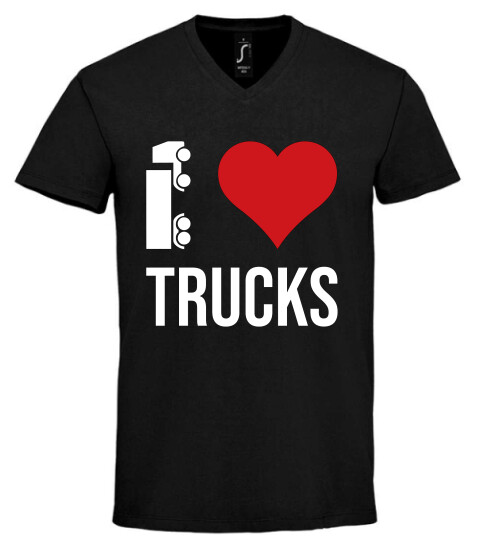 Unisex V nyakú póló