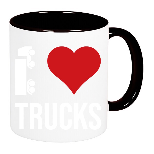 Színes fülű és belsejű bögre