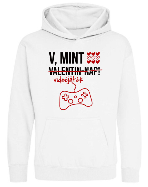 Kapucnis belebújós gyerek pulóver