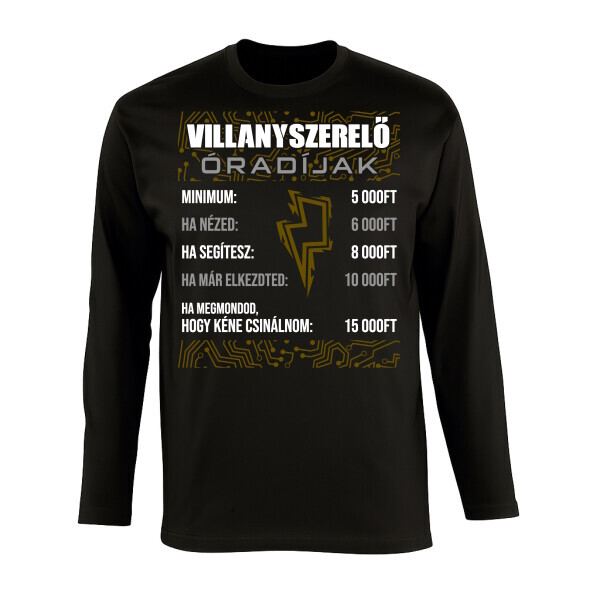 Hosszú ujjú póló