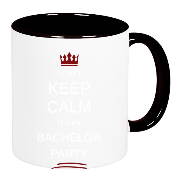 Színes fülű és belsejű bögre