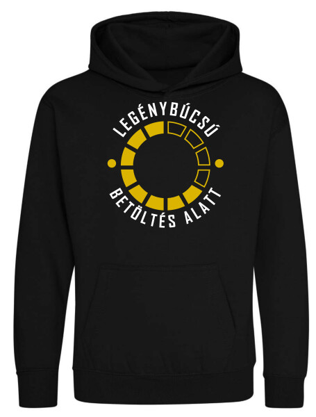 Kapucnis belebújós gyerek pulóver