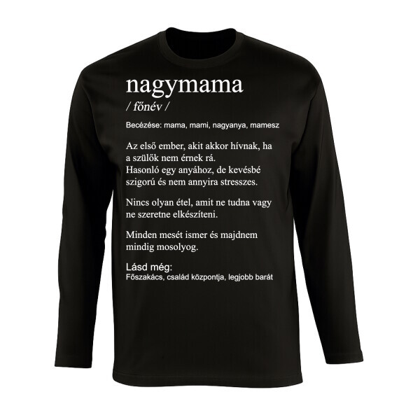 Hosszú ujjú póló