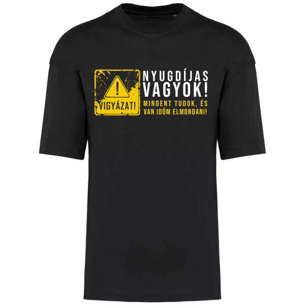 Prémium oversized unisex póló