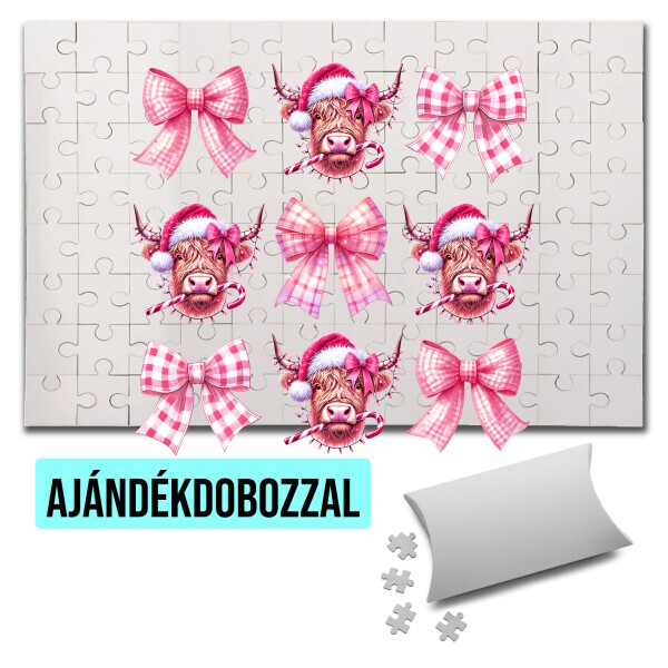 Puzzle - kirakó ajándékdobozzal