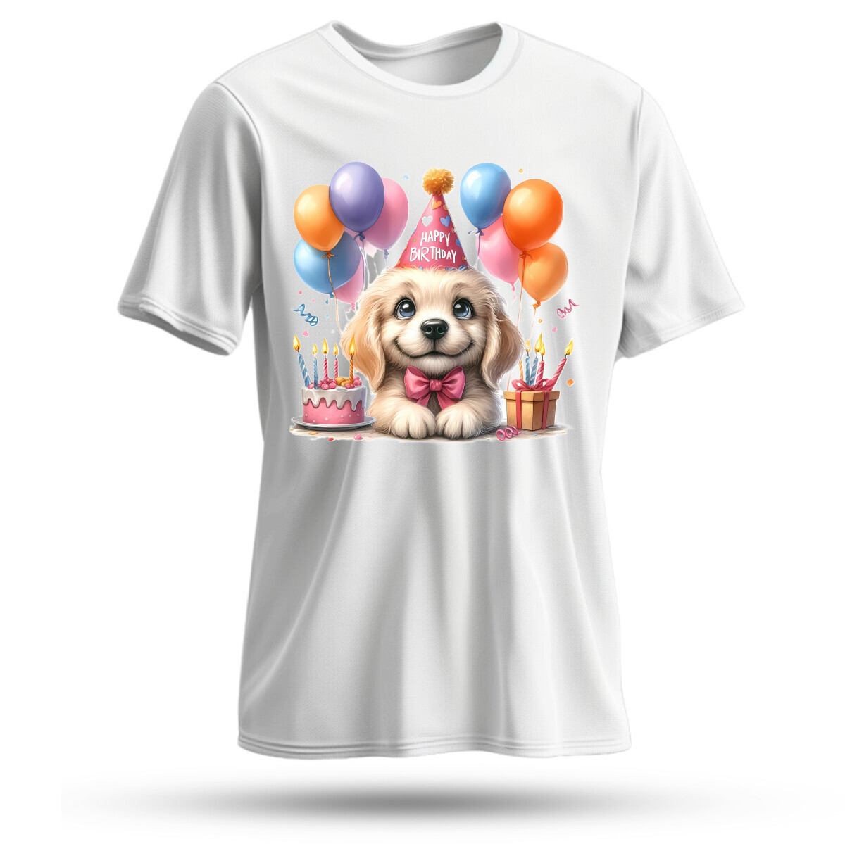 Birthday golden retriver