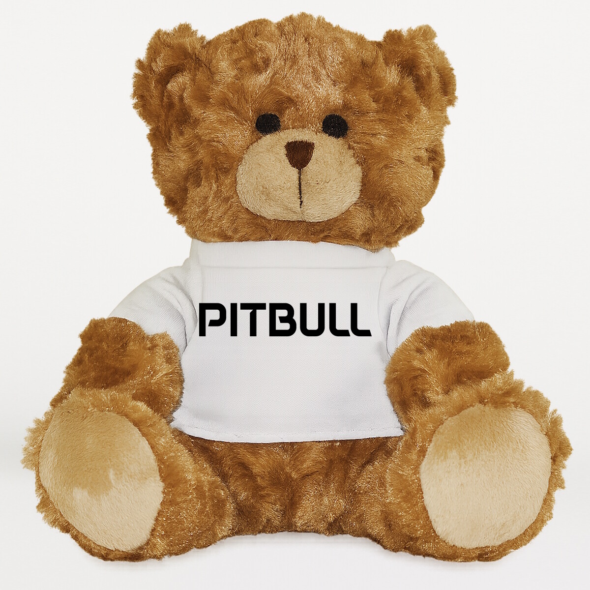 Plüssmaci egyedi pólóval