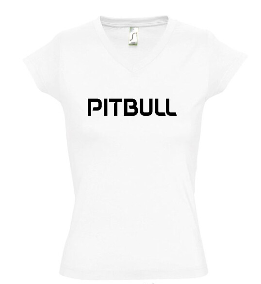 Női V nyakú póló