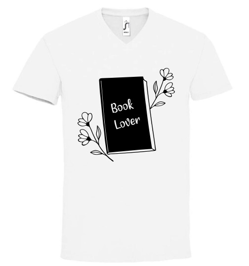 Unisex V nyakú póló