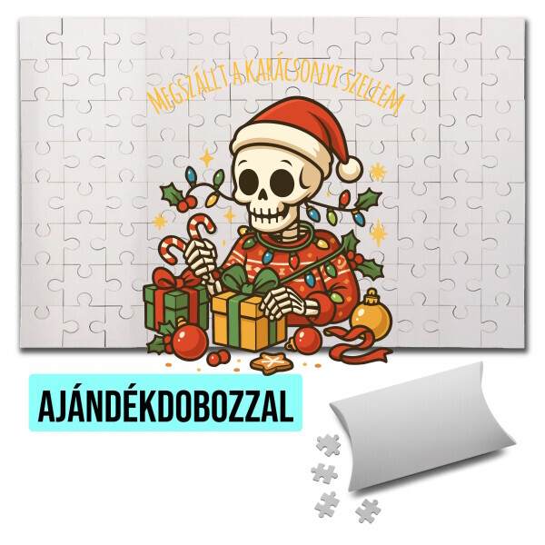 Puzzle - kirakó ajándékdobozzal