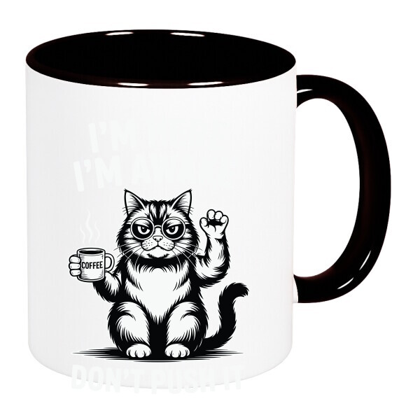 Színes fülű és belsejű bögre