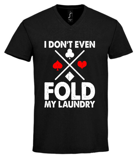 Unisex V nyakú póló