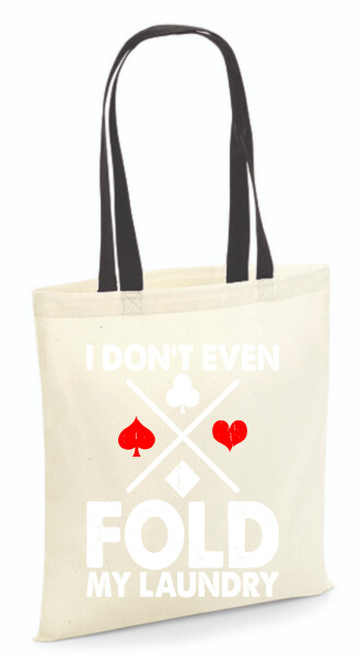 Vászontáska - színes fülű 