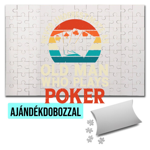 Puzzle - kirakó ajándékdobozzal