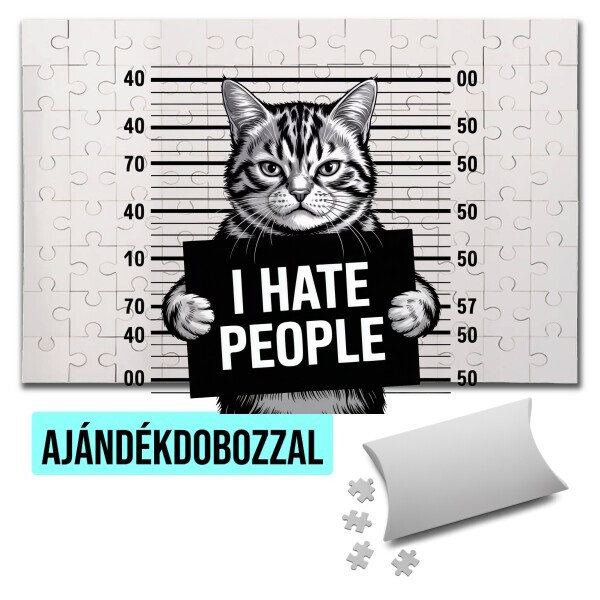 Puzzle - kirakó ajándékdobozzal