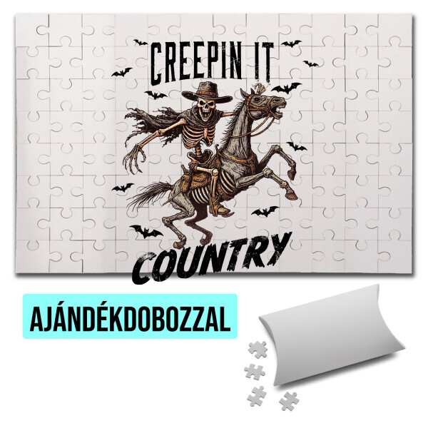 Puzzle - kirakó ajándékdobozzal