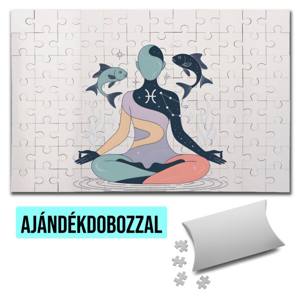 Puzzle - kirakó ajándékdobozzal