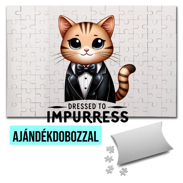 Puzzle - kirakó ajándékdobozzal